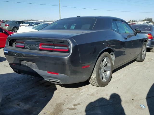 2C3CDZAG5GH171709 - 2016 DODGE CHALLENGER GRAY photo 4