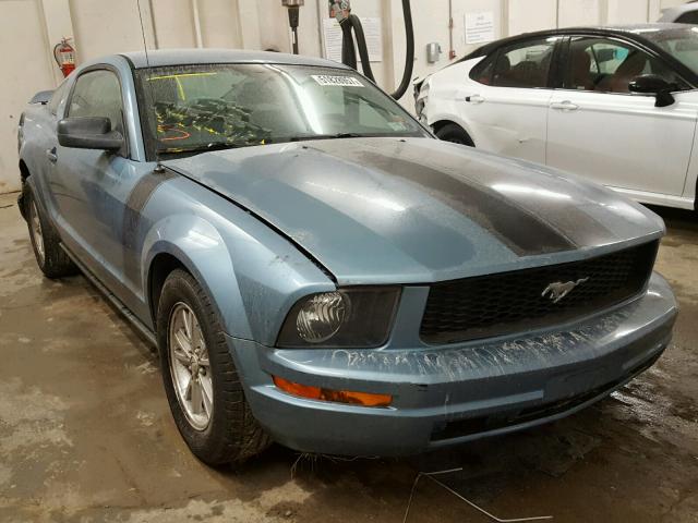 1ZVFT80N875280854 - 2007 FORD MUSTANG BLUE photo 1