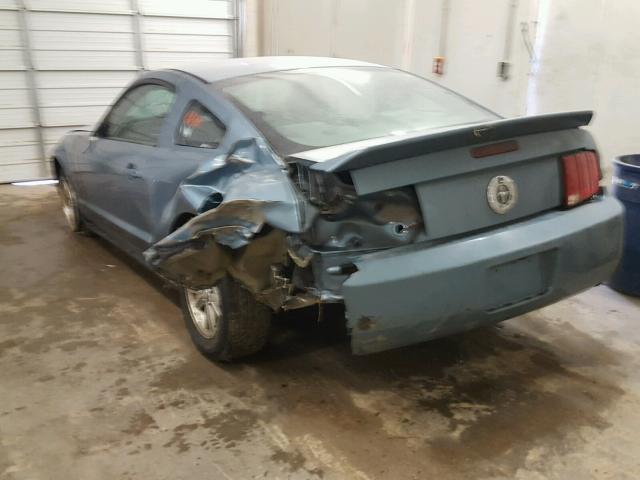 1ZVFT80N875280854 - 2007 FORD MUSTANG BLUE photo 3