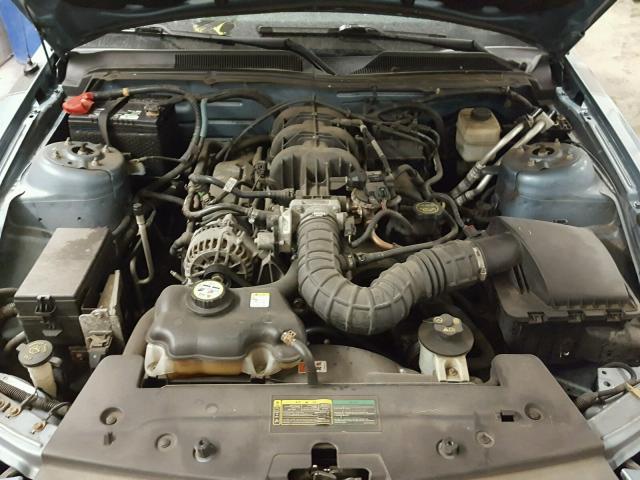 1ZVFT80N875280854 - 2007 FORD MUSTANG BLUE photo 7