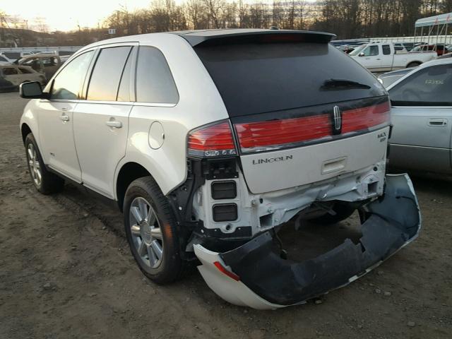 2LMDU88CX7BJ27883 - 2007 LINCOLN MKX CREAM photo 3