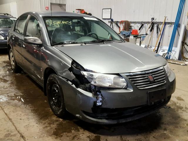 1G8AJ55F87Z146657 - 2007 SATURN ION LEVEL GRAY photo 1