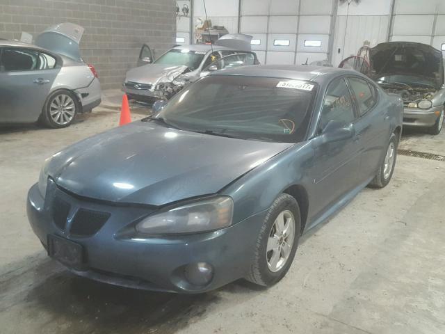 2G2WP552X61174222 - 2006 PONTIAC GRAND PRIX TEAL photo 2