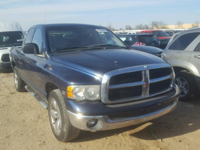 1D7HA18D64J154926 - 2004 DODGE RAM 1500 S BLUE photo 1