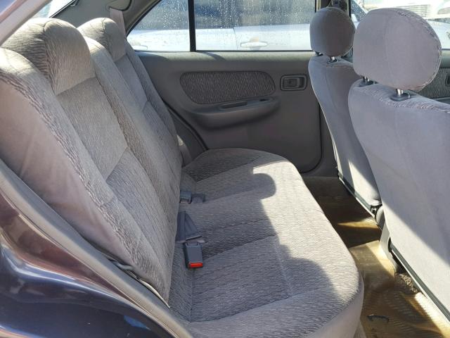 1N4AB41D2WC759849 - 1998 NISSAN SENTRA E GRAY photo 6