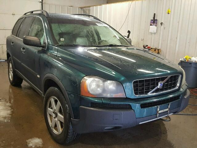 YV1CZ59H341044805 - 2004 VOLVO XC90 GREEN photo 1