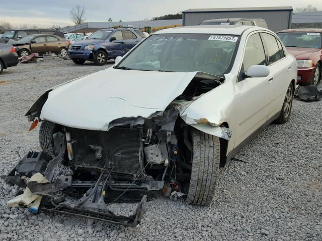 JNKCV51E54M618739 - 2004 INFINITI G35 WHITE photo 2