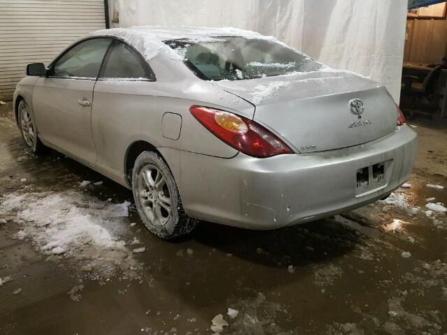 4T1CE38P26U669983 - 2006 TOYOTA CAMRY SOLA SILVER photo 3