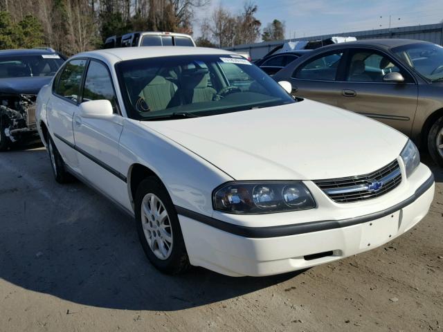 2G1WF52E619188439 - 2001 CHEVROLET IMPALA 白色 照片 1