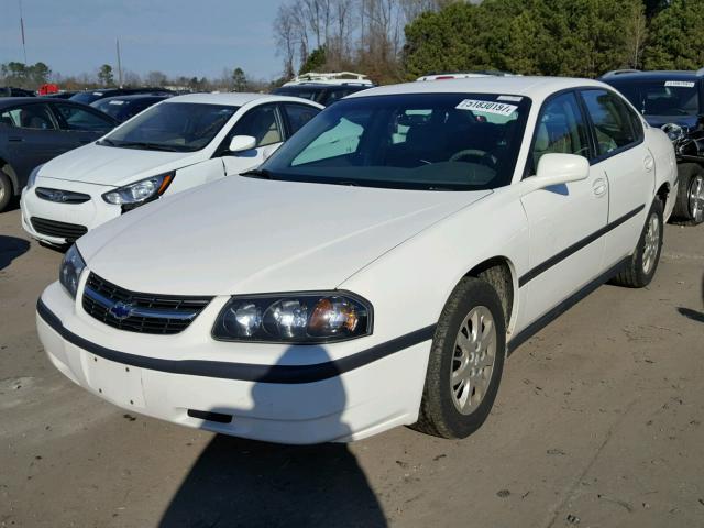 2G1WF52E619188439 - 2001 CHEVROLET IMPALA 白色 照片 2