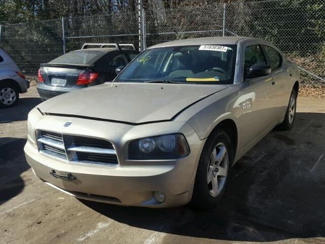 2B3KA33G88H214503 - 2008 DODGE CHARGER SX GOLD photo 2