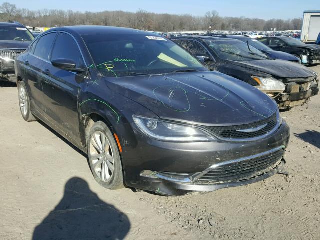 1C3CCCAB4GN127017 - 2016 CHRYSLER 200 LIMITE GRAY photo 1