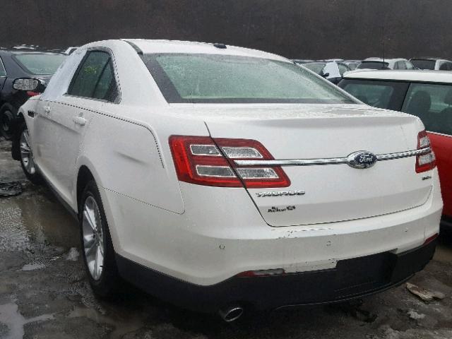 1FAHP2E87GG142507 - 2016 FORD TAURUS SEL WHITE photo 3