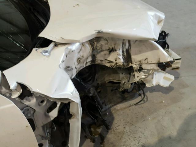 3FAHP06Z19R129341 - 2009 FORD FUSION S WHITE photo 9