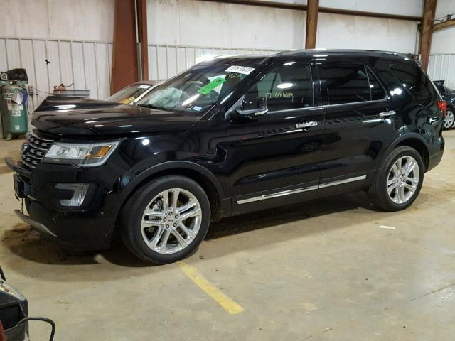 1FM5K7F85HGA87026 - 2017 FORD EXPLORER L BLACK photo 2