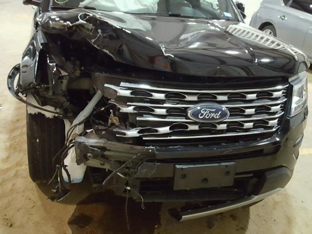 1FM5K7F85HGA87026 - 2017 FORD EXPLORER L BLACK photo 9