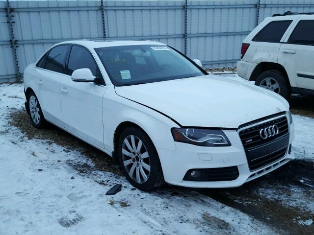 WAULK68K69A111530 - 2009 AUDI A4 3.2 QUA WHITE photo 1