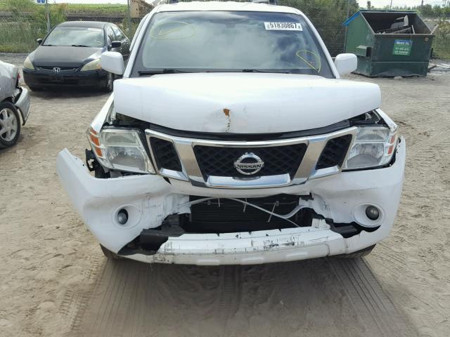 5N1AR1NN1CC602750 - 2012 NISSAN PATHFINDER WHITE photo 9