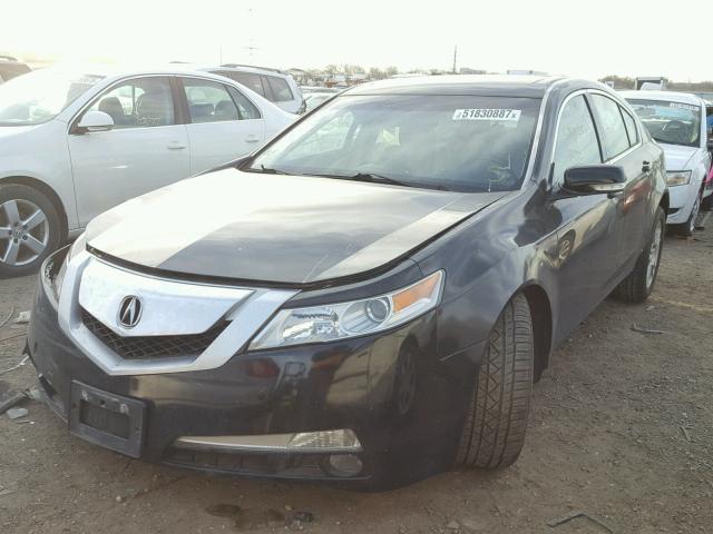 19UUA86219A021325 - 2009 ACURA TL BLACK photo 2