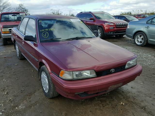 JT2SV21E2M3443909 - 1991 TOYOTA CAMRY DLX MAROON photo 1