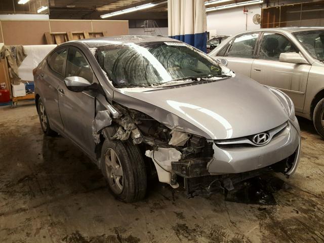 KMHDH4AE2FU279475 - 2015 HYUNDAI ELANTRA SE GRAY photo 1