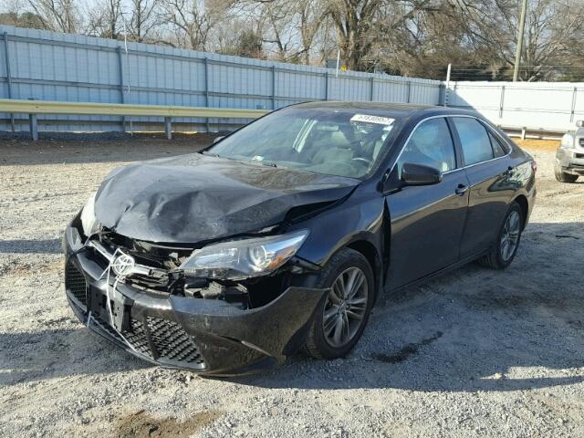 4T1BF1FK7FU068749 - 2015 TOYOTA CAMRY LE BLACK photo 2