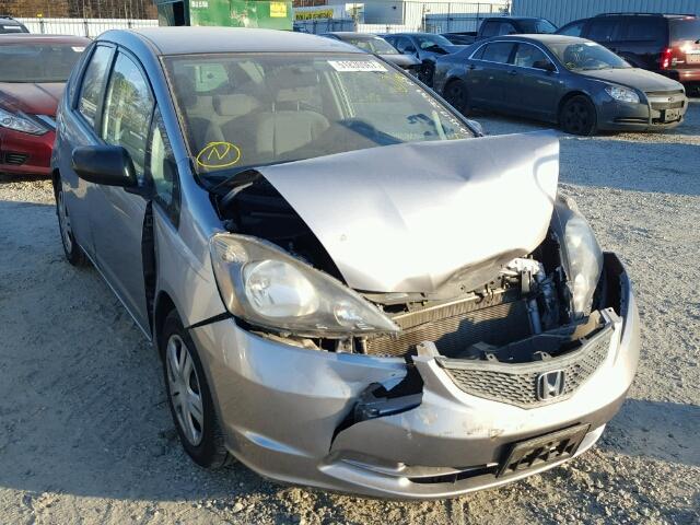 JHMGE8H27AS012820 - 2010 HONDA FIT SILVER photo 1