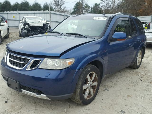 5S3ET13MX52800196 - 2005 SAAB 9-7X ARC BLUE photo 2