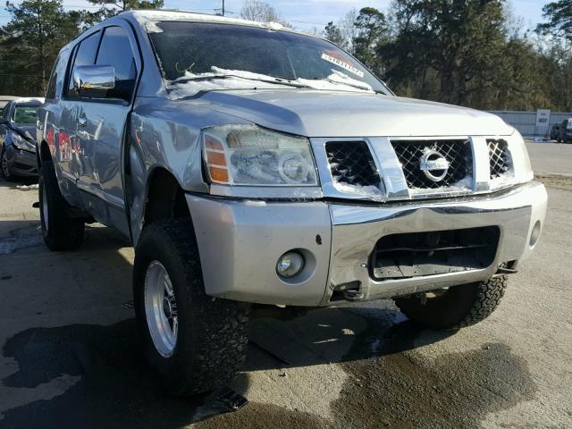 5N1AA08B54N738971 - 2004 NISSAN ARMADA SE SILVER photo 1