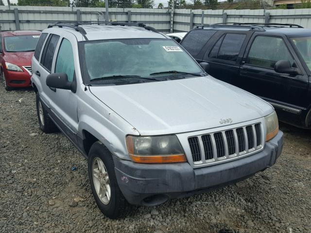 1J4GX48S04C224519 - 2004 JEEP GRAND CHER SILVER photo 1