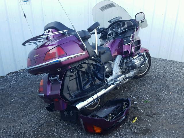 1HFSC47024A301565 - 2004 HONDA GL1800 PURPLE photo 4