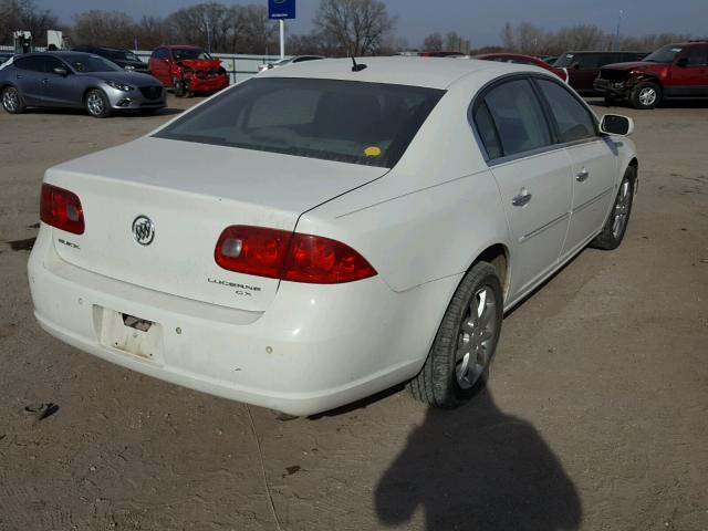 1G4HD57248U129791 - 2008 BUICK LUCERNE CX WHITE photo 4