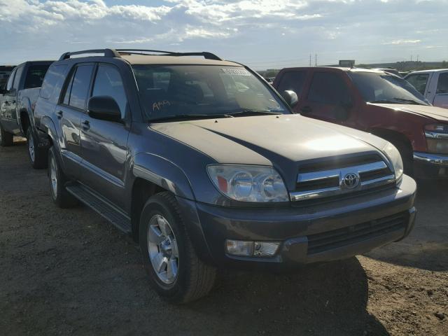 JTEZU14R158036522 - 2005 TOYOTA 4RUNNER SR GRAY photo 1