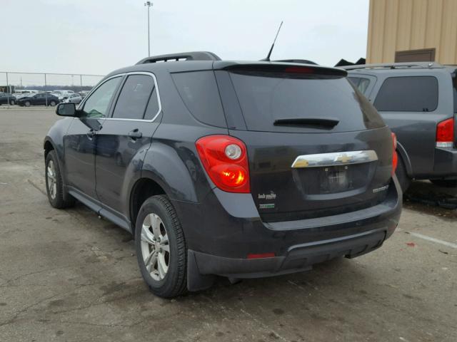 2GNALDEK4C6104636 - 2012 CHEVROLET EQUINOX LT BLACK photo 3