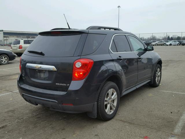 2GNALDEK4C6104636 - 2012 CHEVROLET EQUINOX LT BLACK photo 4