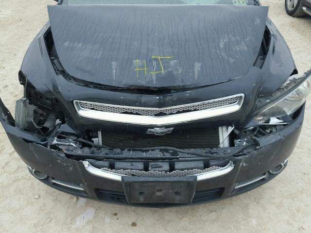 1G1ZK57739F253754 - 2009 CHEVROLET MALIBU LTZ BLACK photo 7