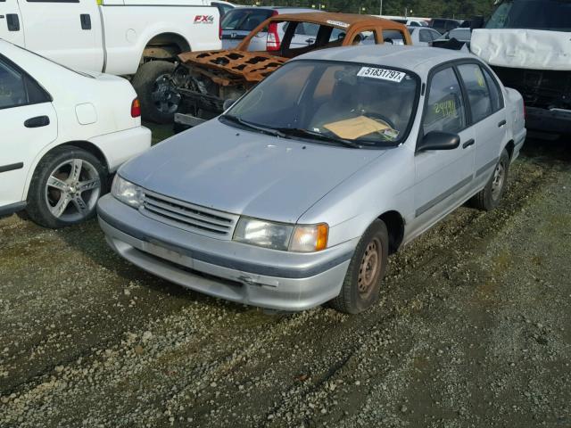 JT2EL43AXM0121190 - 1991 TOYOTA TERCEL DEL SILVER photo 2