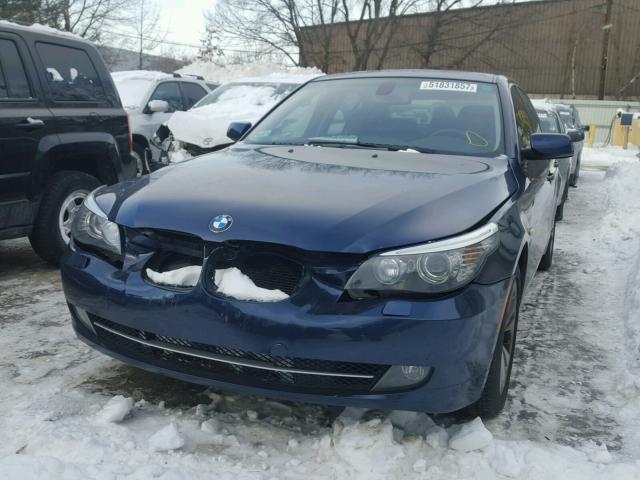 WBANV93569C132630 - 2009 BMW 535 XI BLUE photo 9