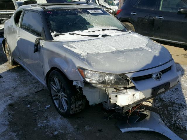 JTKJF5C79B3000517 - 2011 TOYOTA SCION TC 银色 照片 9