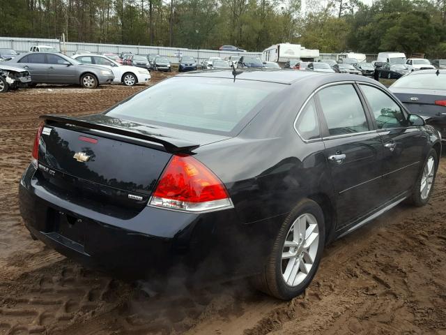 2G1WC5E35E1188035 - 2014 CHEVROLET IMPALA LIM BLACK photo 4