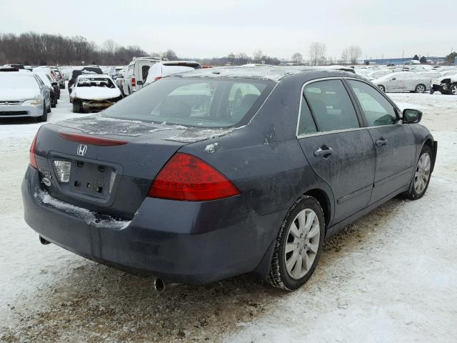 1HGCM66566A033063 - 2006 HONDA ACCORD EX BLACK photo 4