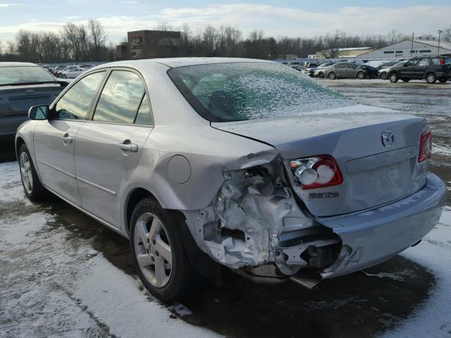 1YVFP80C935M21411 - 2003 MAZDA 6 I GRAY photo 3