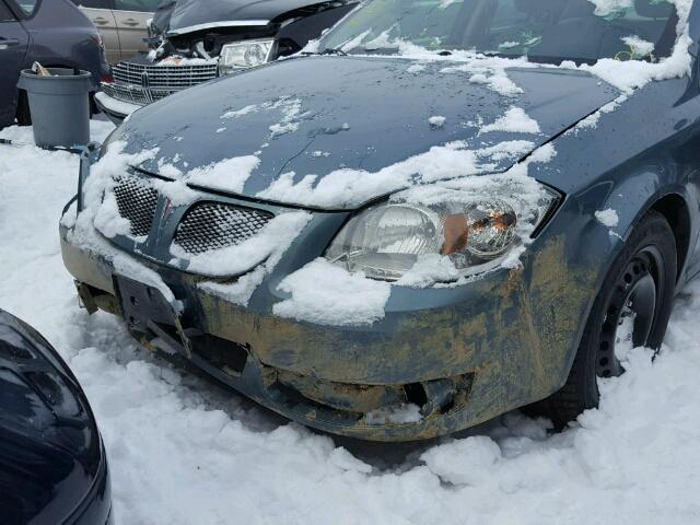 1G2AS58H497230350 - 2009 PONTIAC G5 SE GREEN photo 10