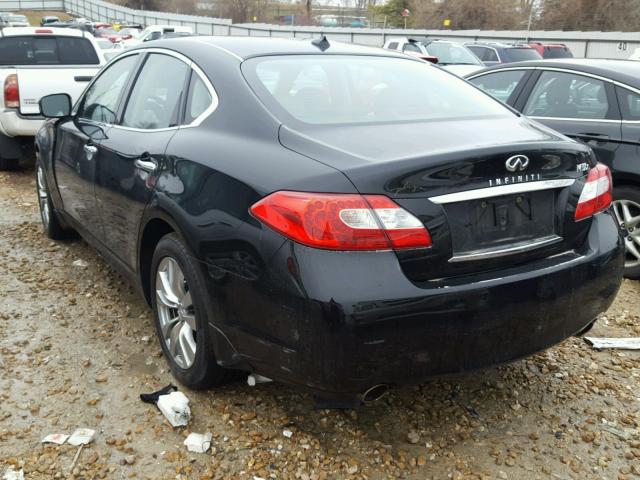 JN1BY1AR1BM376130 - 2011 INFINITI M37 X BLACK photo 3