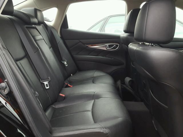 JN1BY1AR1BM376130 - 2011 INFINITI M37 X BLACK photo 6