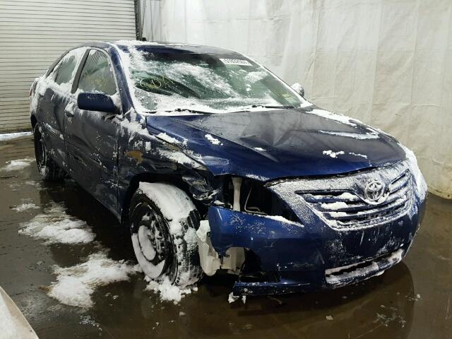 4T1BE46K19U395057 - 2009 TOYOTA CAMRY BASE BLUE photo 1