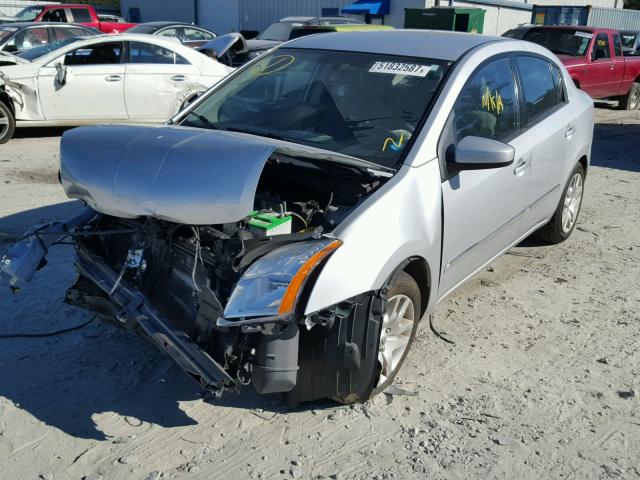 3N1AB6AP9AL692697 - 2010 NISSAN SENTRA 2.0 SILVER photo 2