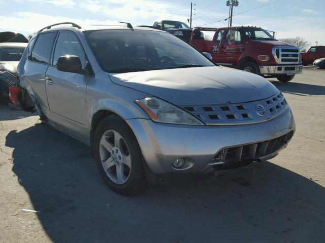 JN8AZ08TX3W113288 - 2003 NISSAN MURANO SL SILVER photo 1