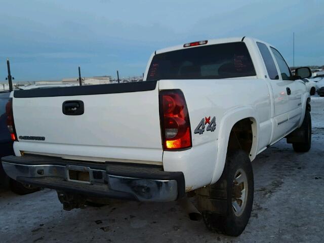 1GCHK29U97E110539 - 2007 CHEVROLET SILVERADO WHITE photo 4