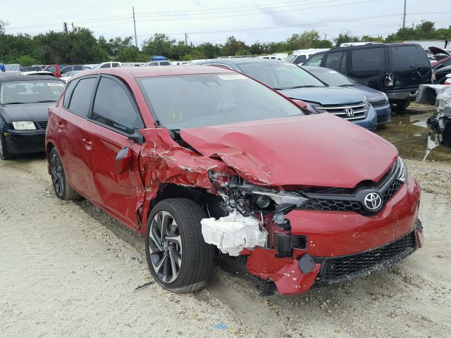 JTNKARJE1HJ527261 - 2017 TOYOTA COROLLA IM RED photo 1